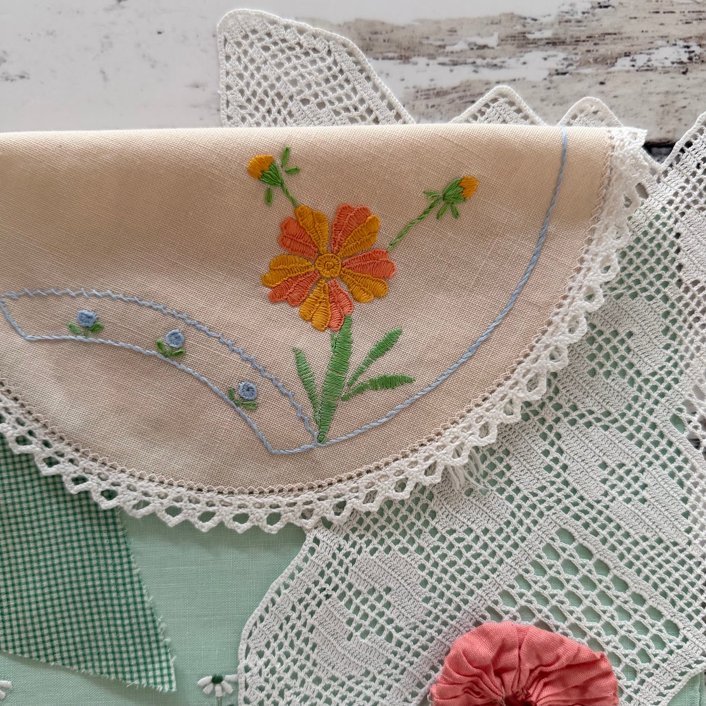 Vintage Bundle for Textile Collage (C)