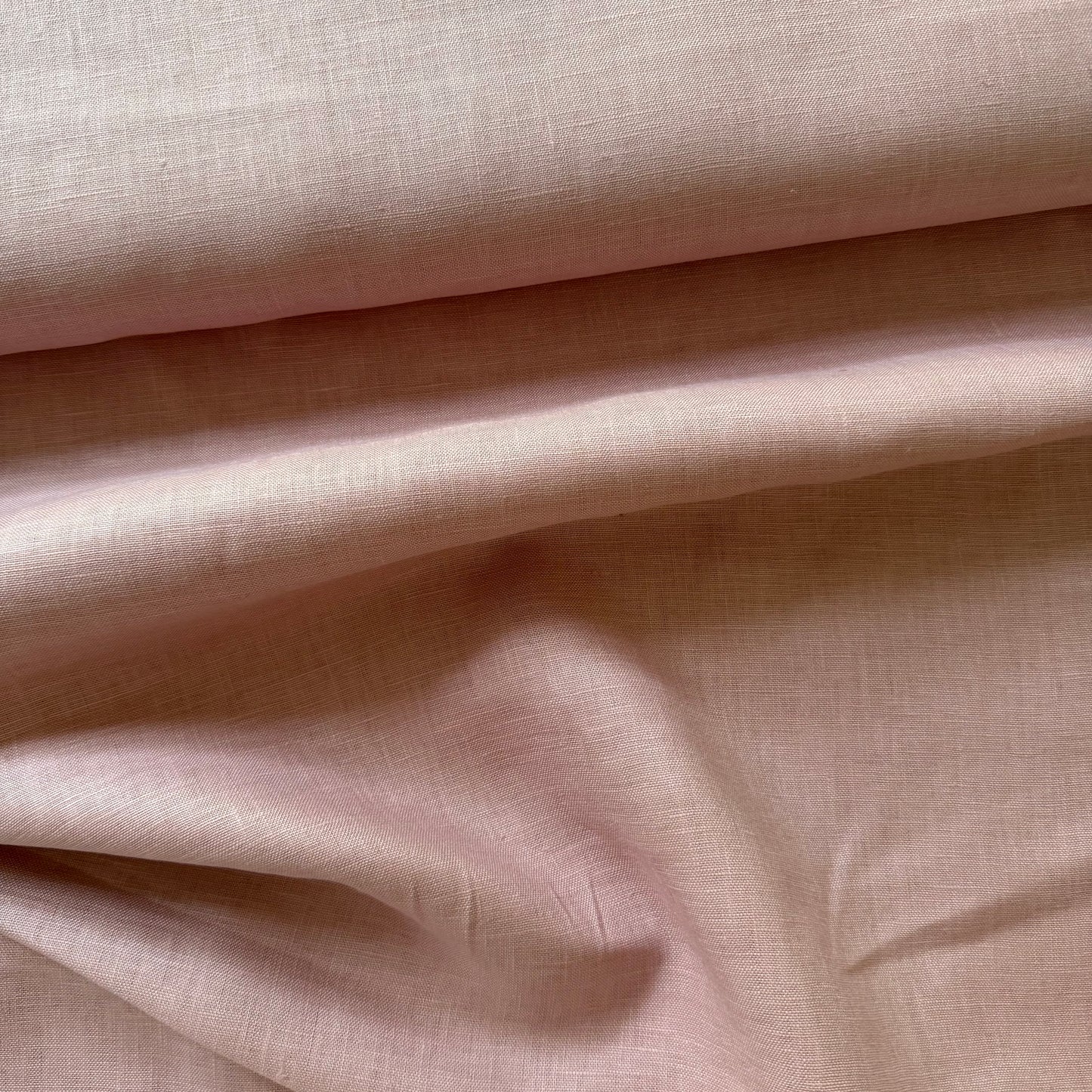 Dusty Pink Linen (per 1/2 metre)