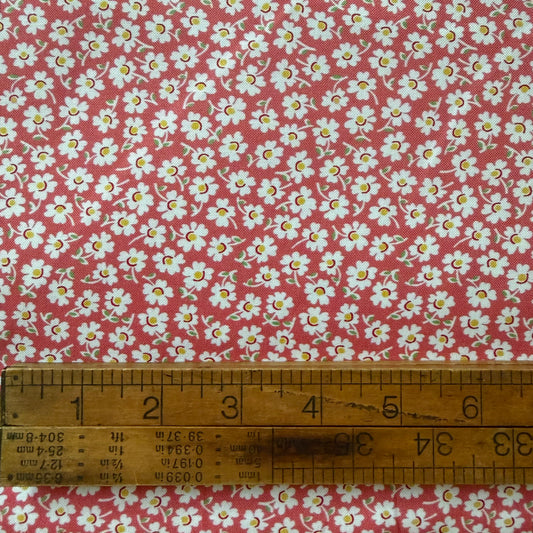 Aunt Grace Loves U by Judie Rothermel for Marcus Fabrics - Packed Flowers in Pink