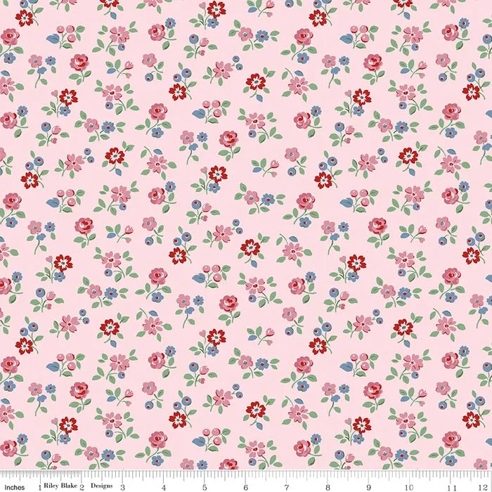 Arlington Ditsy in Pink - Cath Kidston Signature Collection for Riley Blake