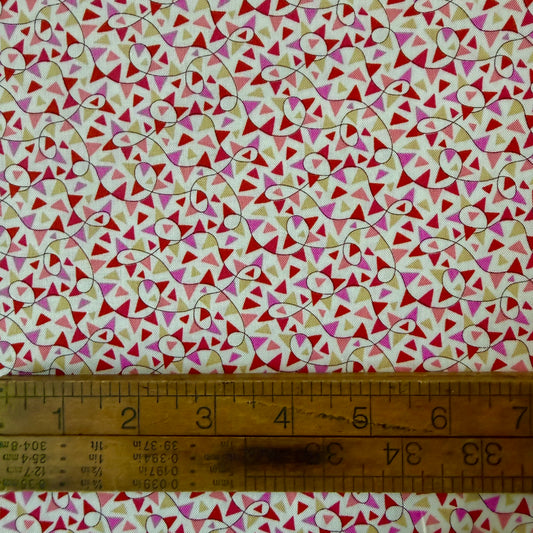 Summer Fair Fun Fair Bunting C - Liberty Lasenby Quilting Cotton