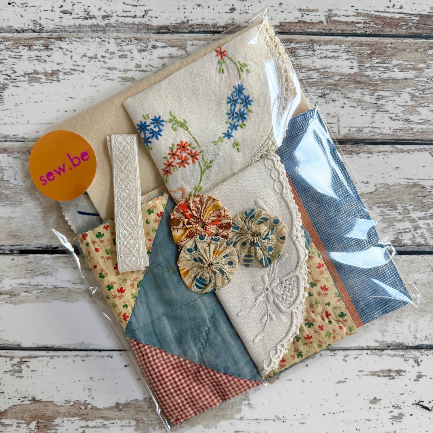 Vintage Needlebook Kit (J)