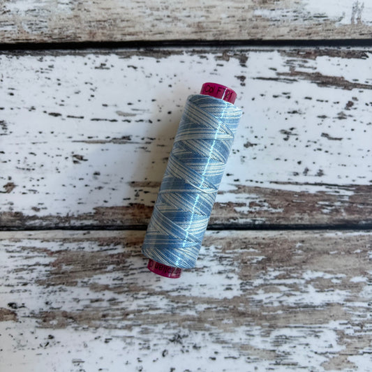 Wonderfil Frutti - 12wt Egyptian Cotton Thread - Sky Blue