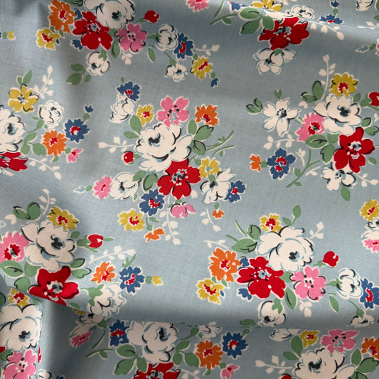 Clifton Rose in Blue - Cath Kidston Signature Collection for Riley Blake