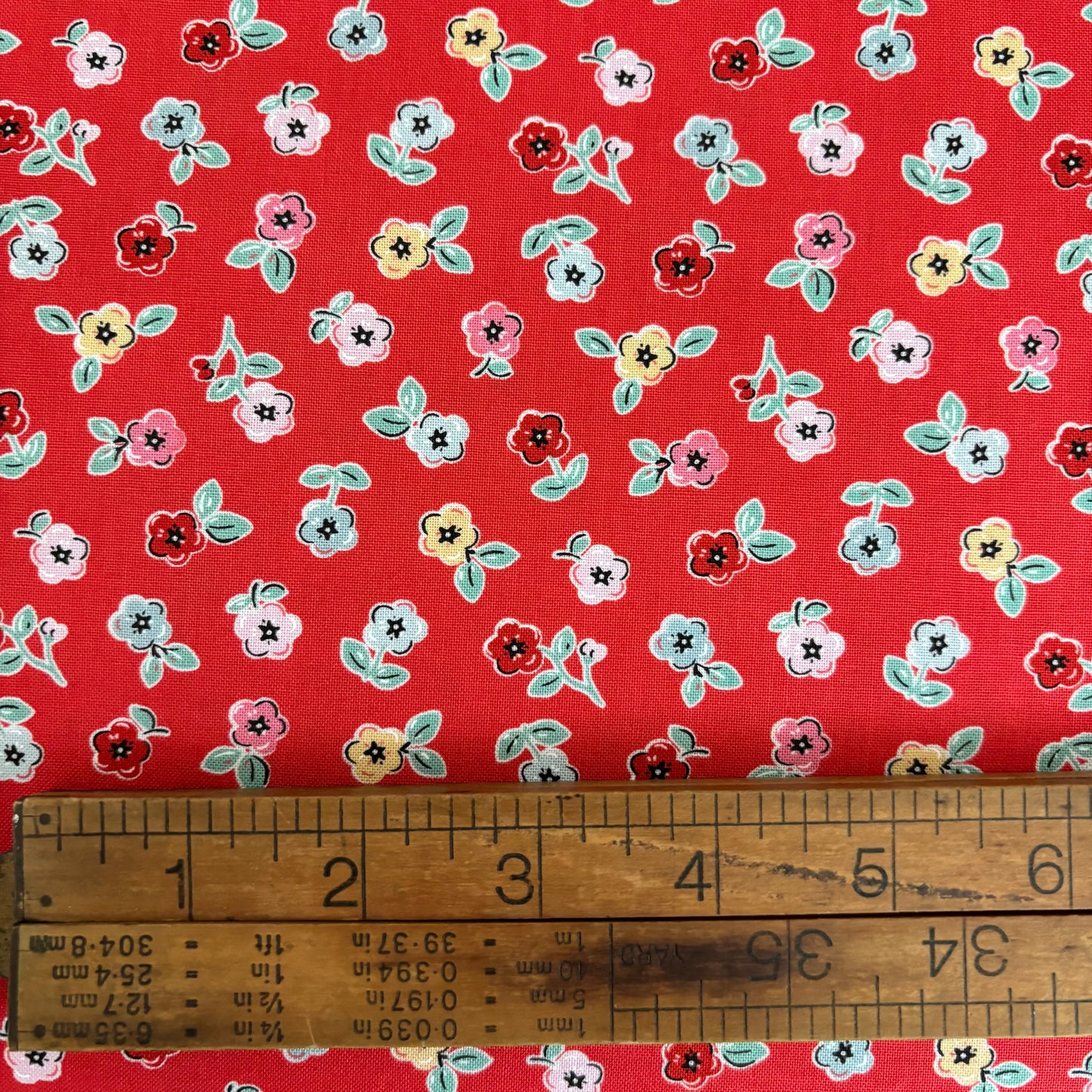 Home Sweet Home - Cheery Florals Red