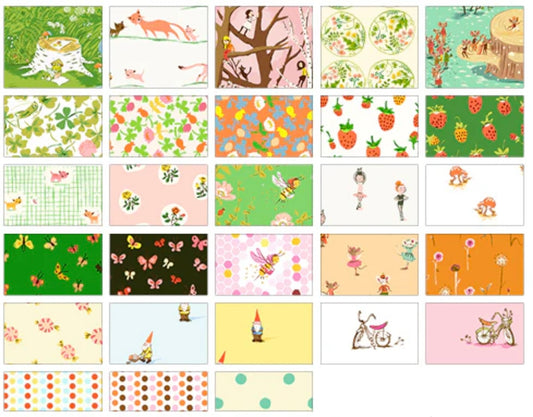 Studio Edit by Heather Ross - Fat Quarter Bundle