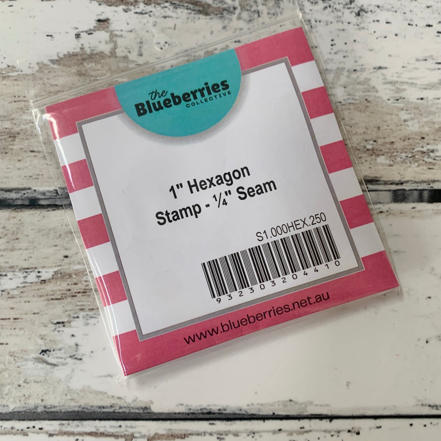 1” Hexie Stamp