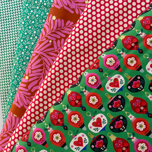 Nordic Noel by Dashwood Studio - Baubles Green