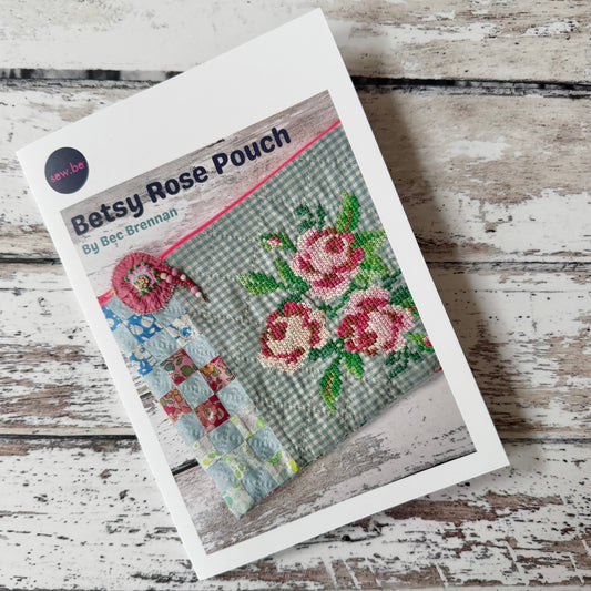 Betsy Rose Pouch Pattern (A5 Hard Copy Booklet)