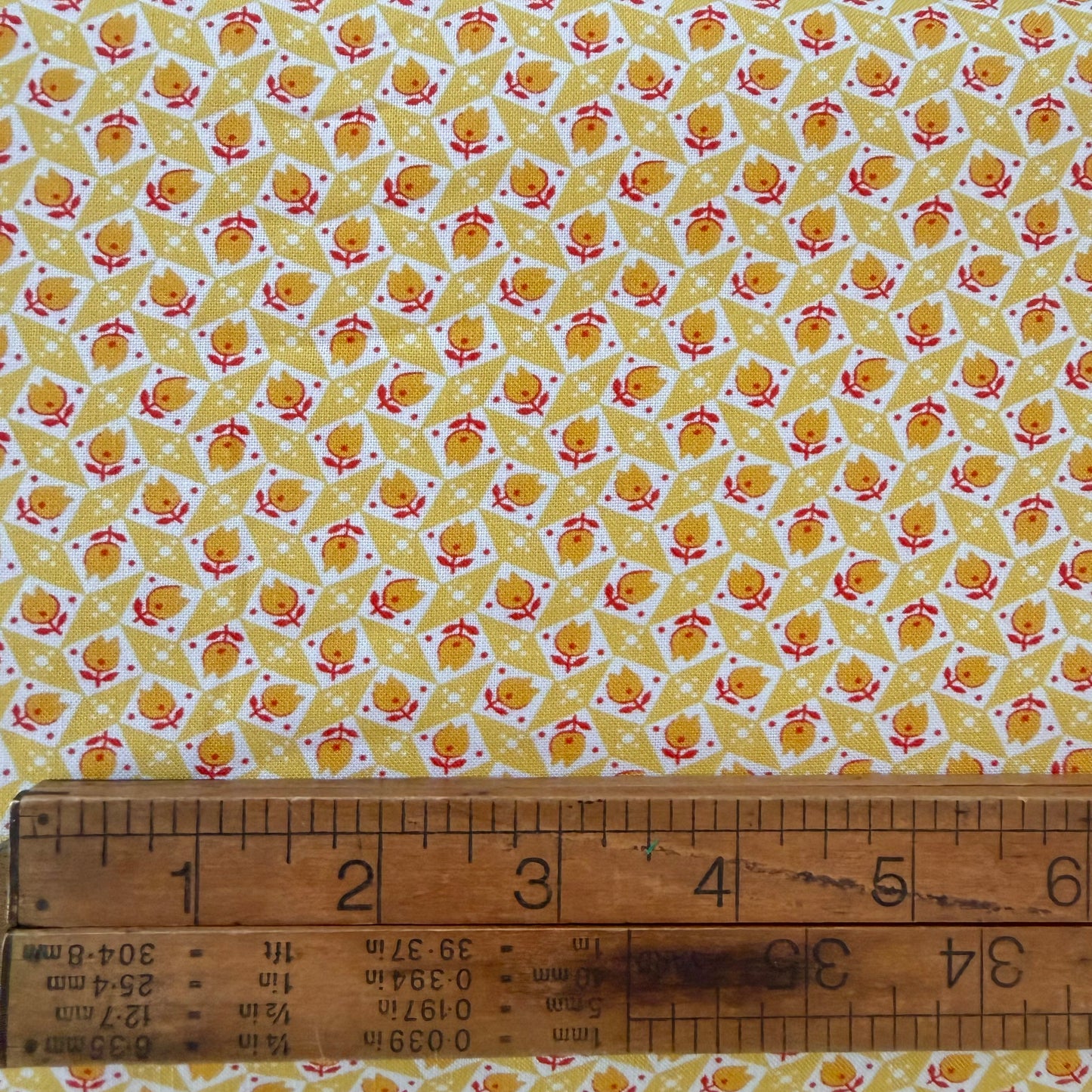 Tulips in Yellow - Textile Pantry by Junko Matsuda