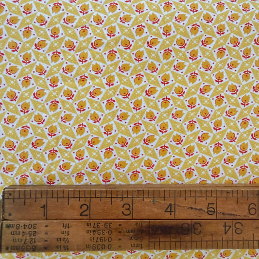 Tulips in Yellow - Textile Pantry by Junko Matsuda