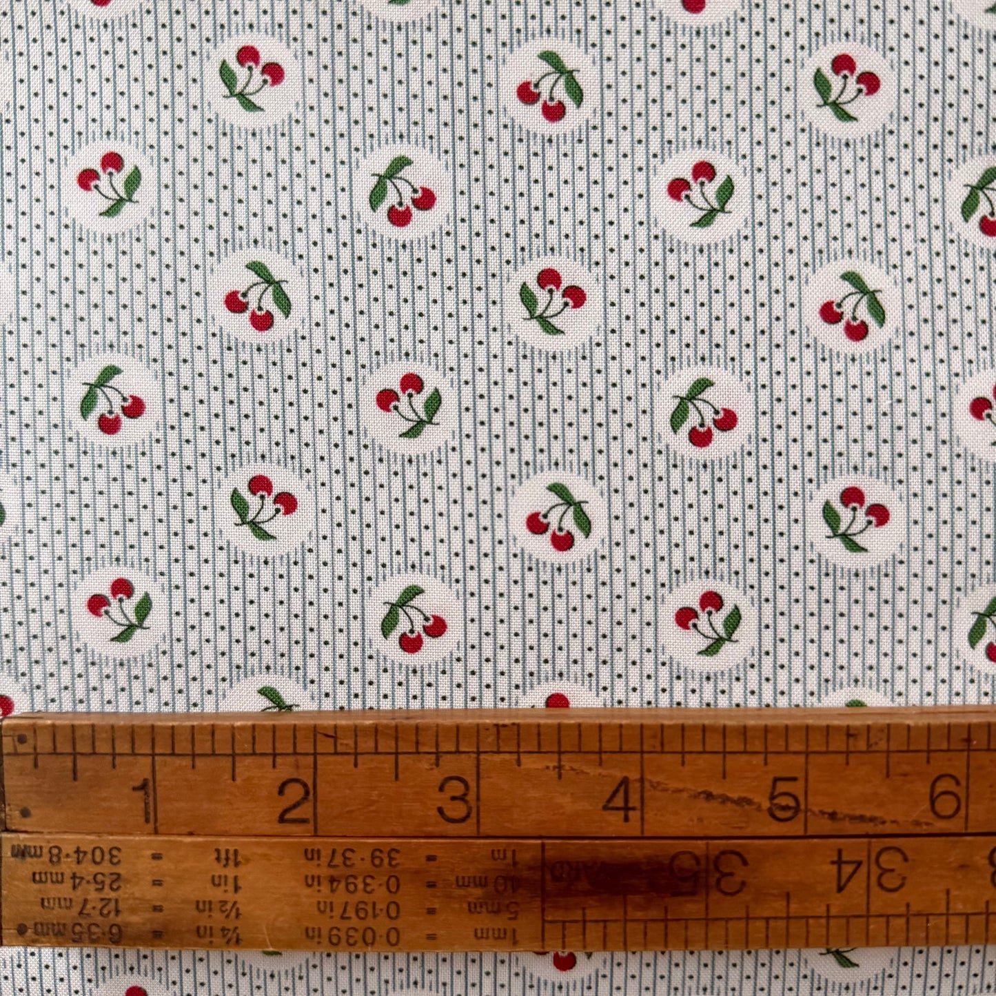 Aunt Grace Goes Bold by Judie Rothermel for Marcus Fabrics - Cherries in Multi