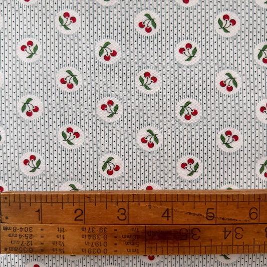 Aunt Grace Goes Bold by Judie Rothermel for Marcus Fabrics - Cherries in Multi