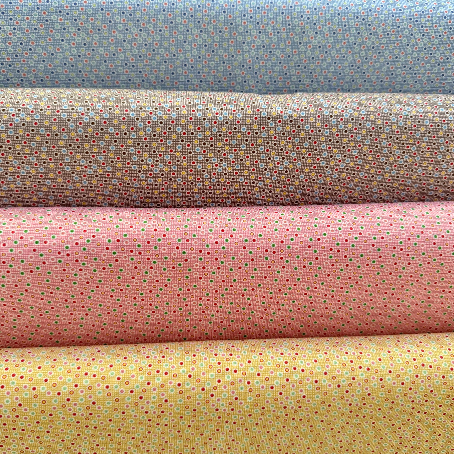 Mini Dot in Blue- Textile Pantry by Junko Matsuda