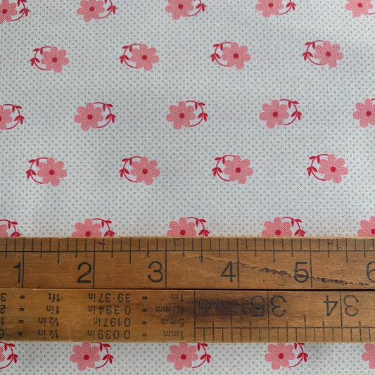 Petals and Polka Dots - Pinwheel Floral in Lace