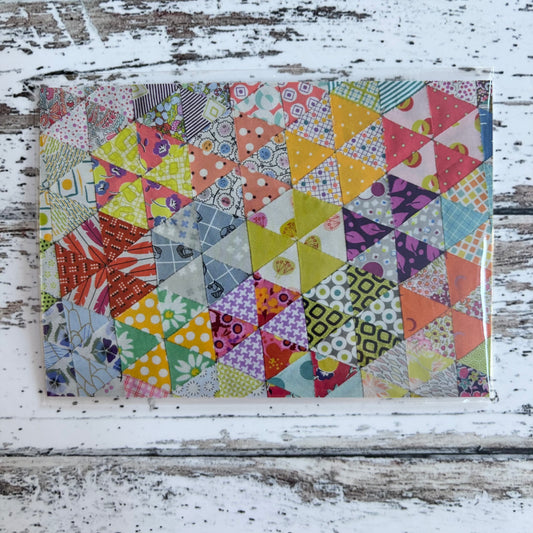Jen Kingwell Postcard Project #15 - 60 Degree Equilateral Triangle