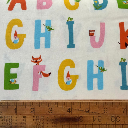 Heather Ross Favorites Alphabet in Cream