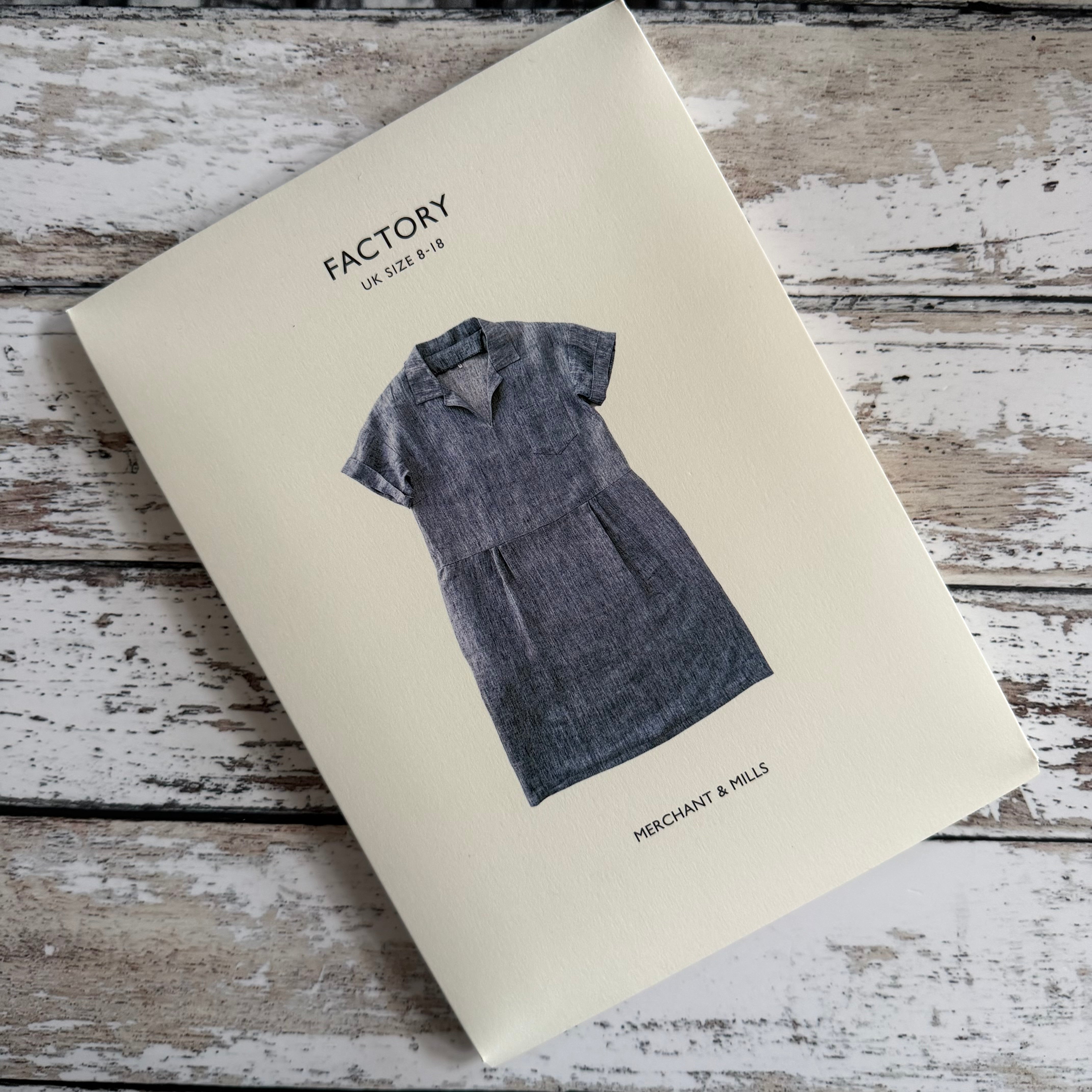 The Factory Sewing Pattern - UK 8-18 – sew.be curated