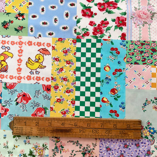 Feedsack Inspired Cheater Print (1/2 metre) from Momnson Fabrics