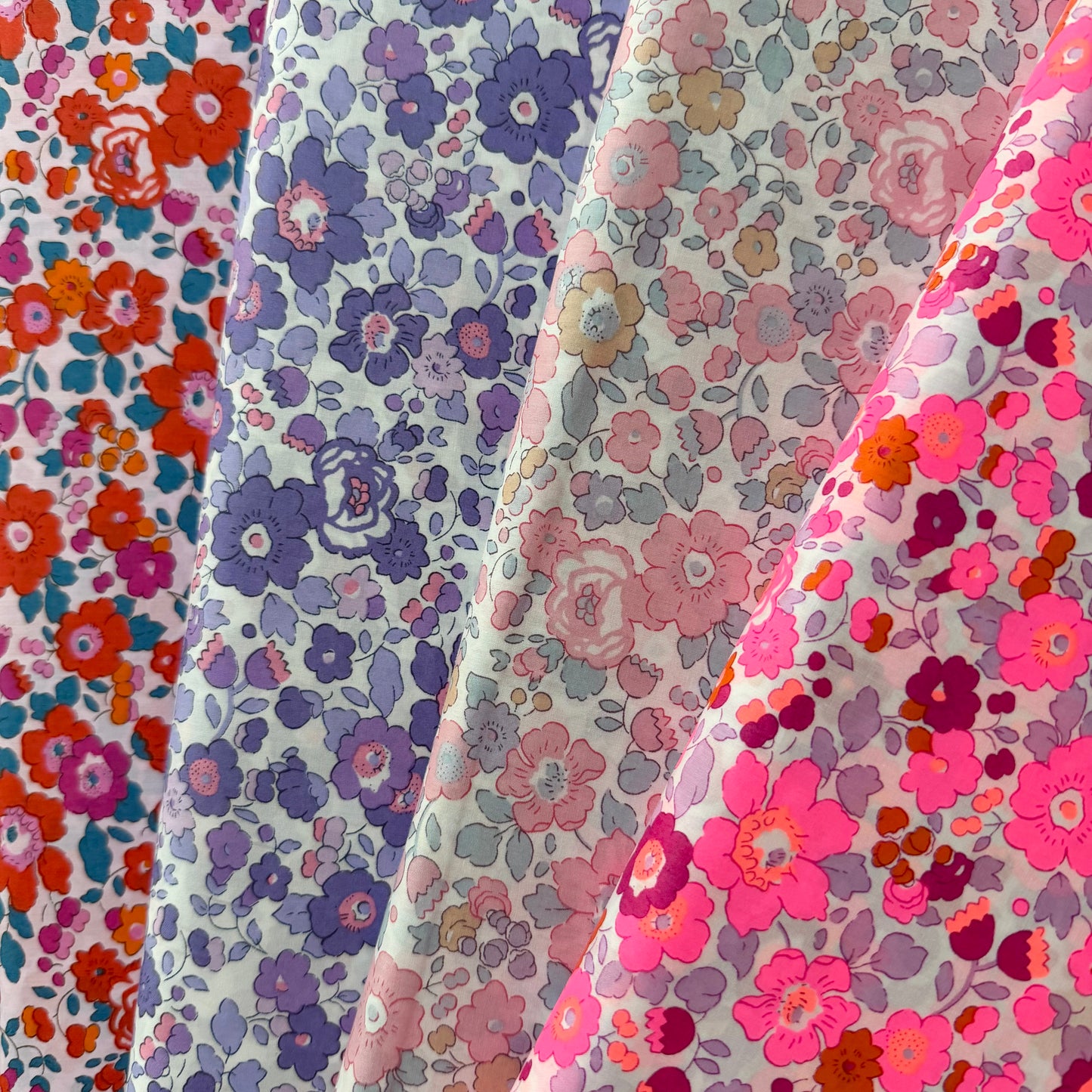 Bespoke Liberty Tana Lawn - Light Pink Betsy