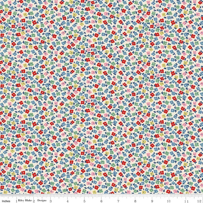 Teeny One in Cream - Cath Kidston Signature Collection for Riley Blake