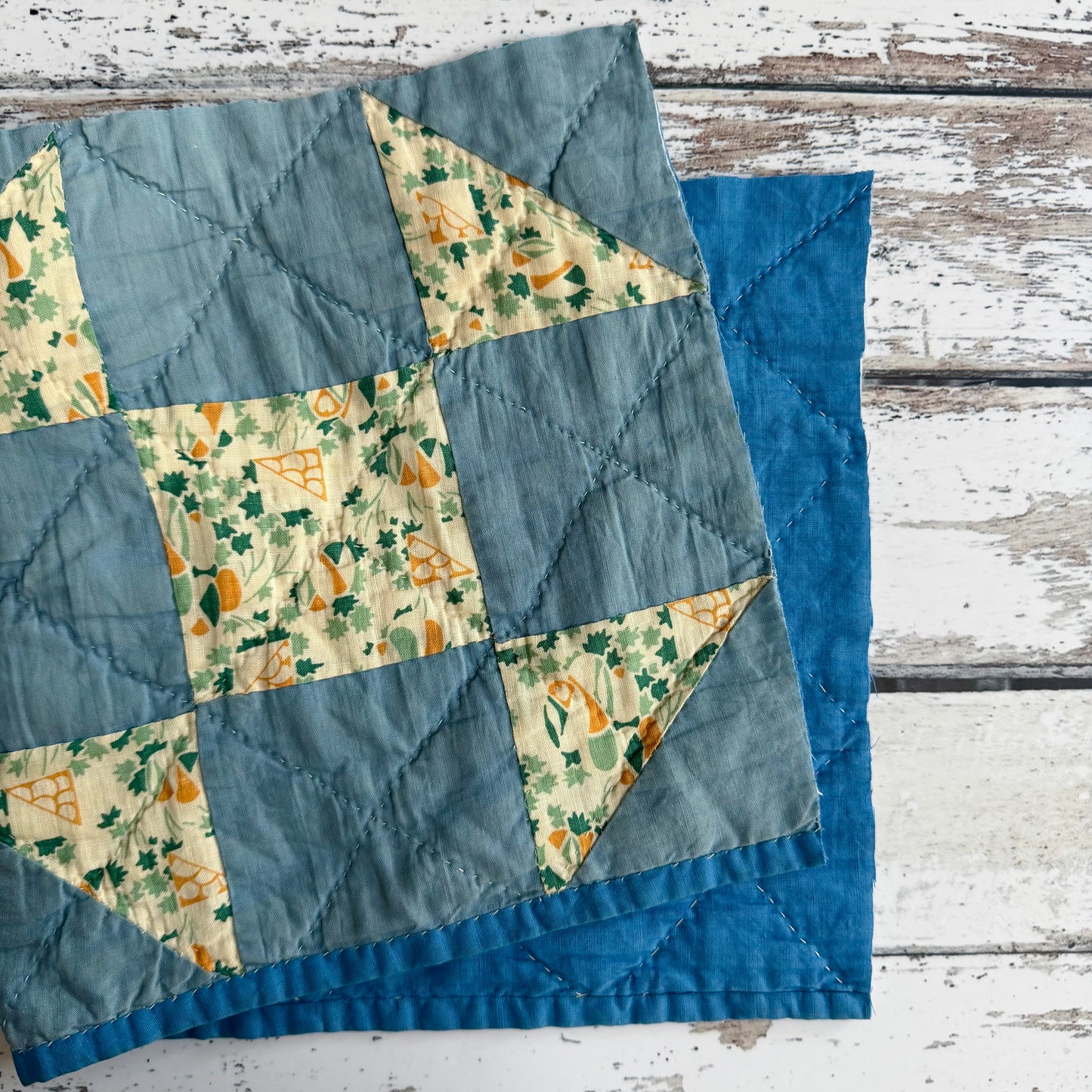 Vintage Quilt Piece (O)