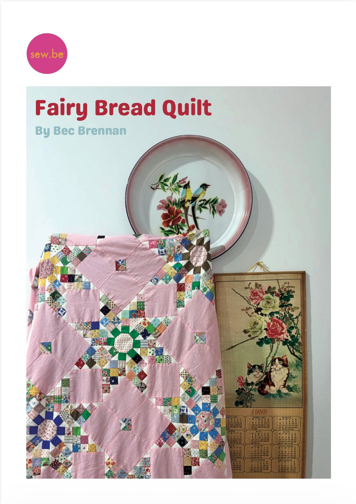 Fairy Bread Quilt  (Digital Download - A4 PDF)