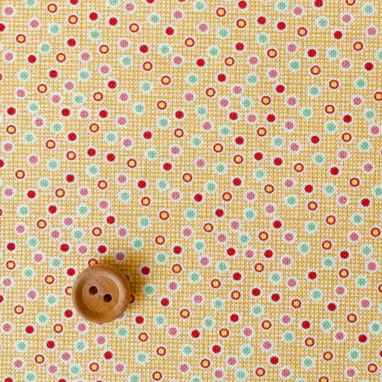 Mini Dot in Yellow - Textile Pantry by Junko Matsuda