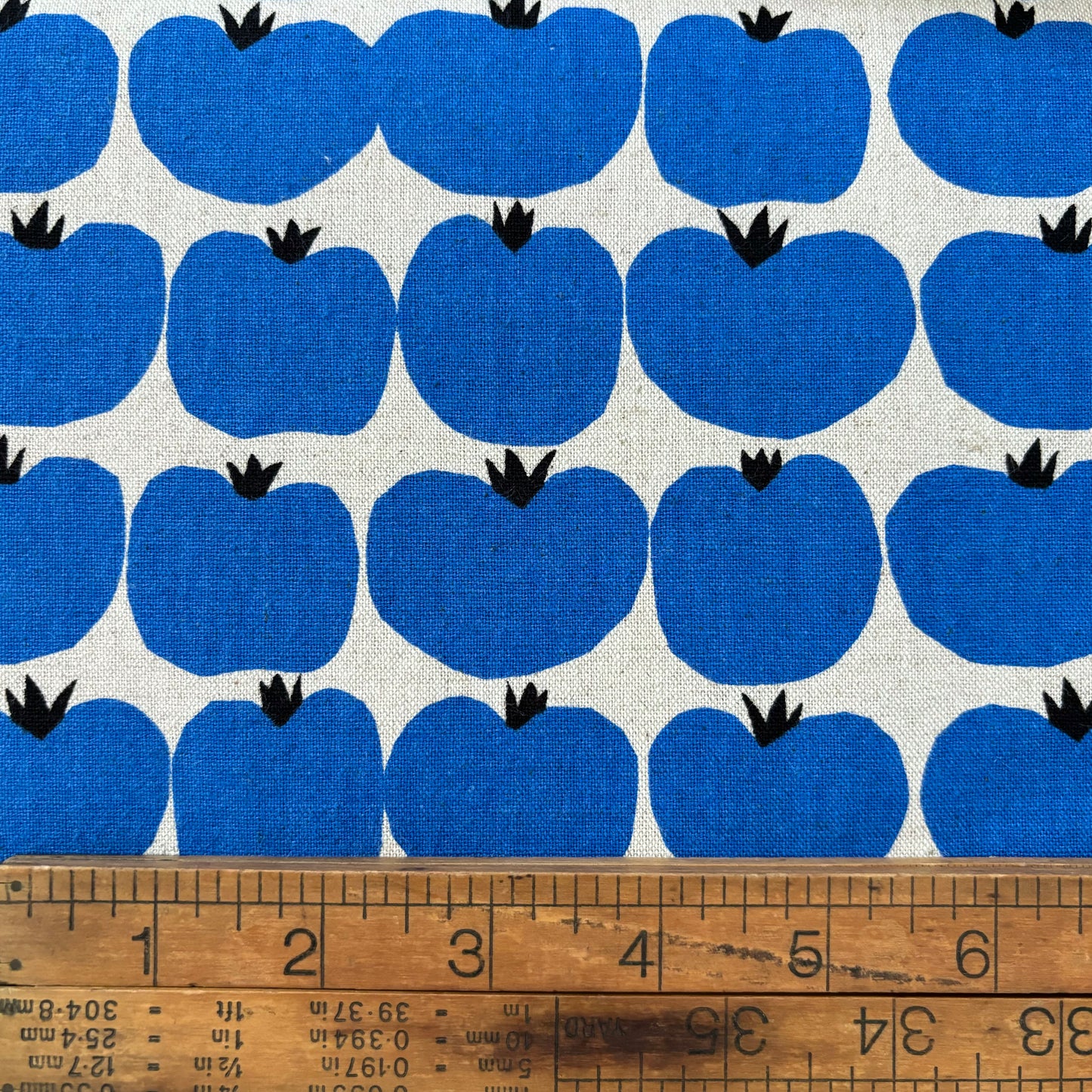 Blue Tomato Linen Printed Canvas