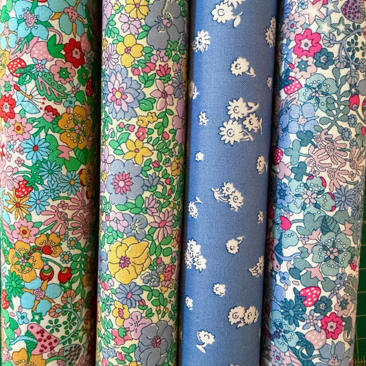 Arley Rose A - Everlasting Collection - Liberty Lasenby Quilting Cotton