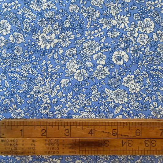Liberty Quilting Cotton - Emily Belle Marine Blue
