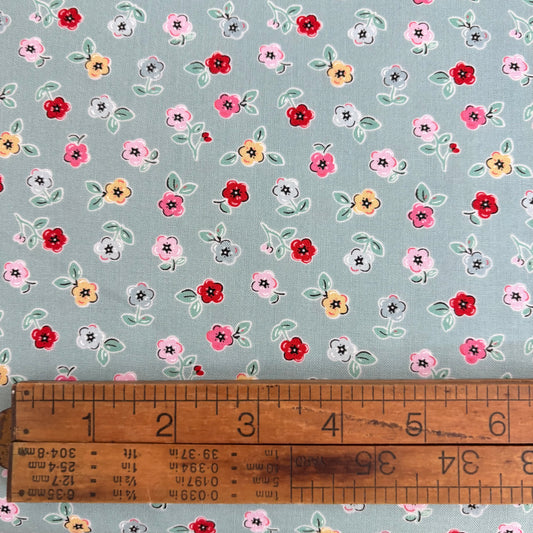 Home Sweet Home - Cheery Florals Blue