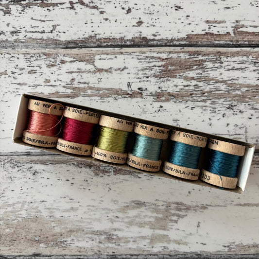 Box of 6 Au Ver À Soie - Muted 18eme