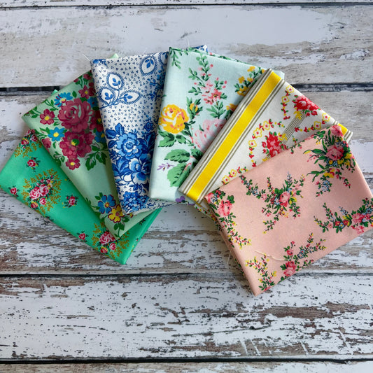 Momnson Floral Feedsack Inspired Bundle