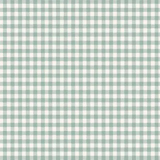 Tilda Wide Back Yarn Dyed Gingham in Duckegg - 108”