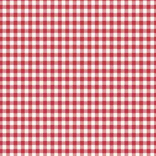 Tilda Wide Back Yarn Dyed Gingham in Red - 108”