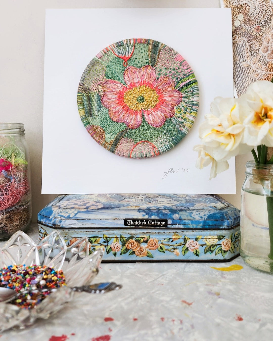 Fleur Woods - Three Day Textile Thread Painting Workshop August 3rd, 4th and 5th, 2026