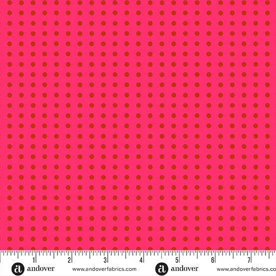 Jinny - Dotty in Rose - Alison Glass