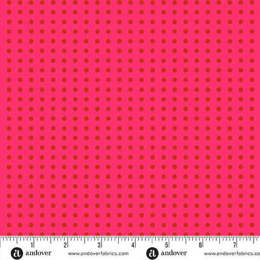 Jinny - Dotty in Rose - Alison Glass