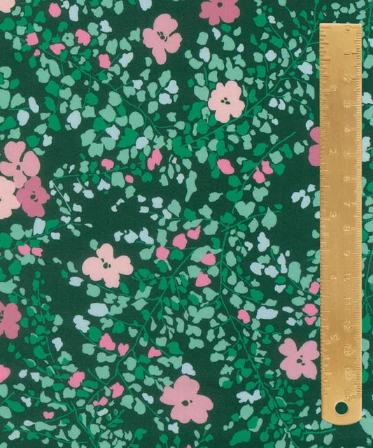 Garden Melody Fluttering Buds A - Liberty Tana Lawn