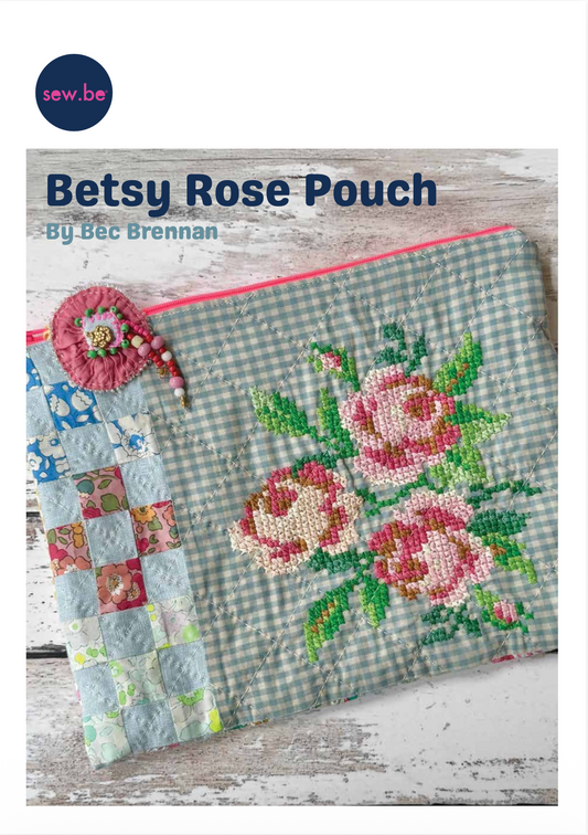 Betsy Rose Pouch (Digital Download - A4 PDF)
