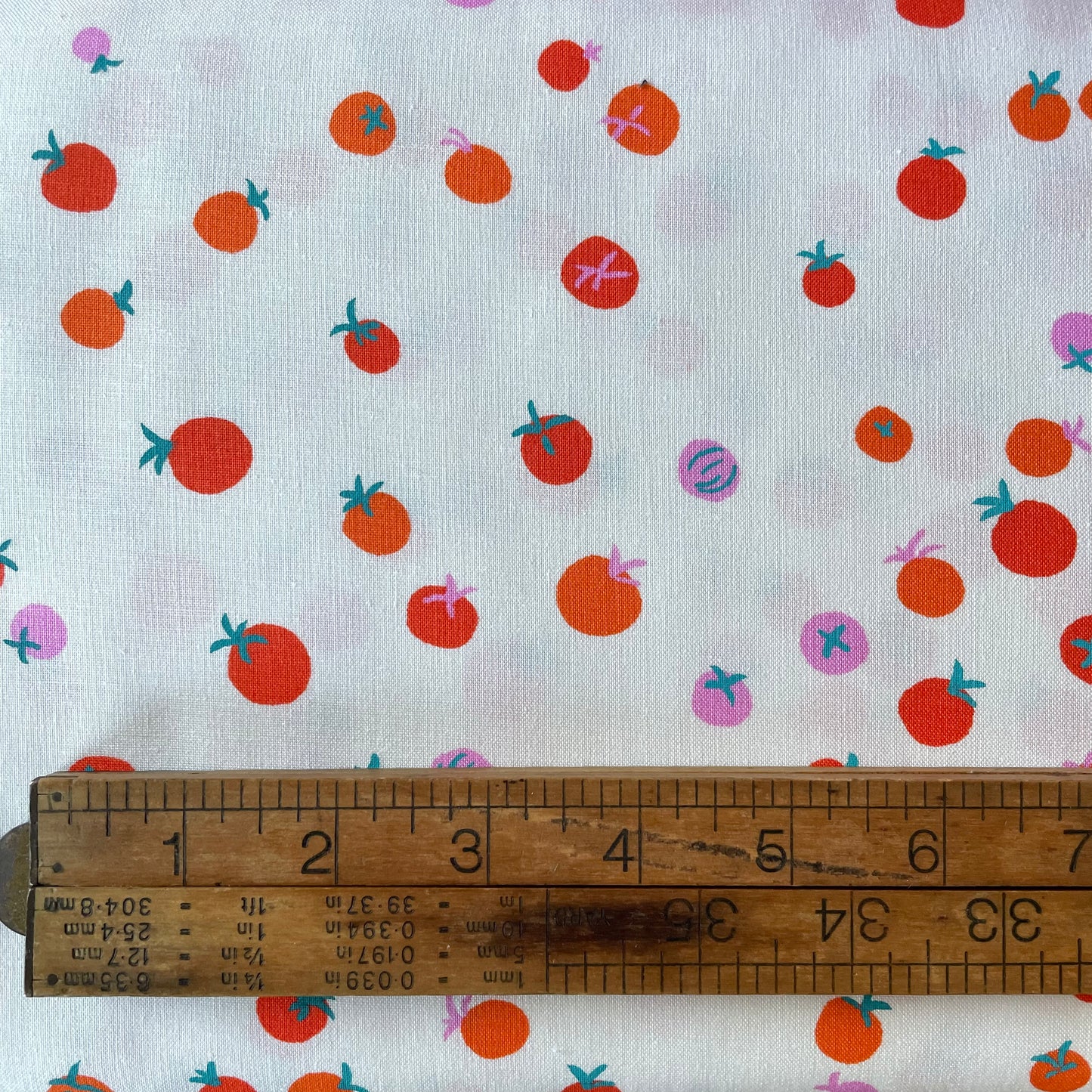 Country Mouse by Heather Ross - Cherry Tomatoes - Lilac