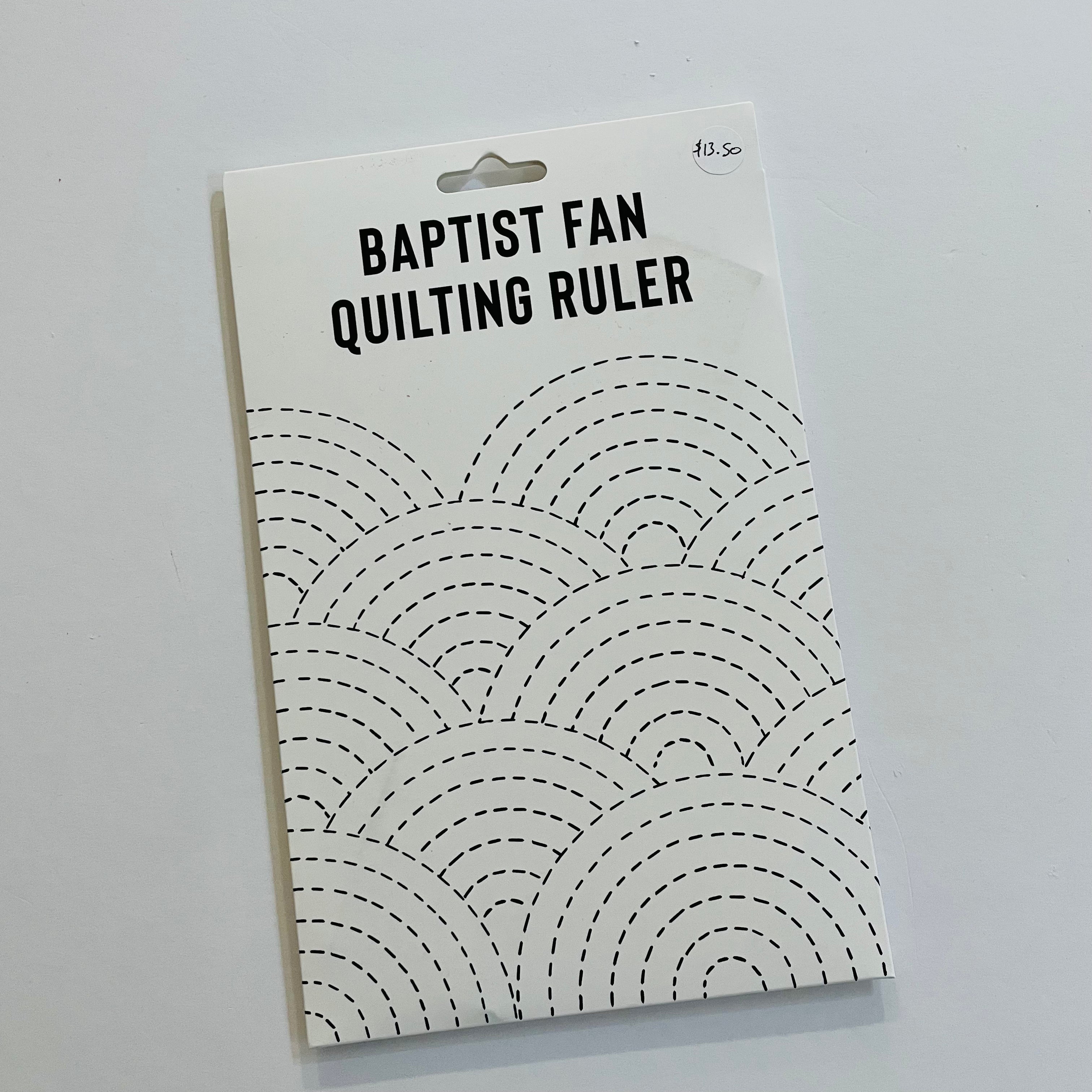 Jen Kingwell - Baptist Fan Quilting Ruler – sew.be curated