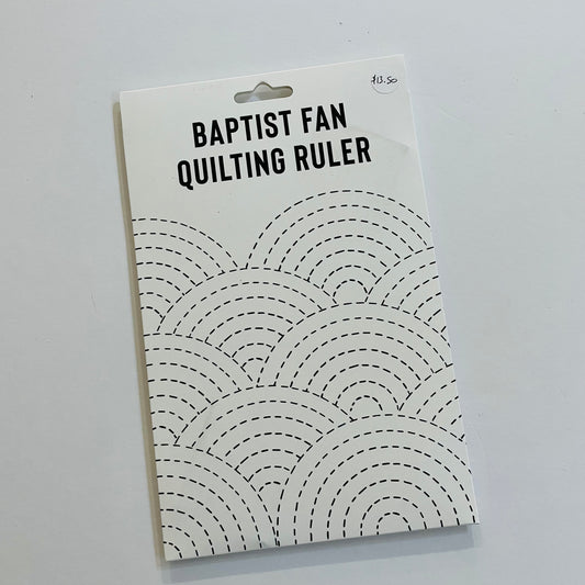 Jen Kingwell - Baptist Fan Quilting Ruler