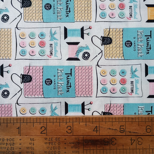Granny’s Sewing Room - Sewing Notions in White