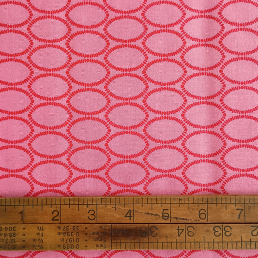 Friday Night - Bevel in Raspberry by Karen Lewis for Andover