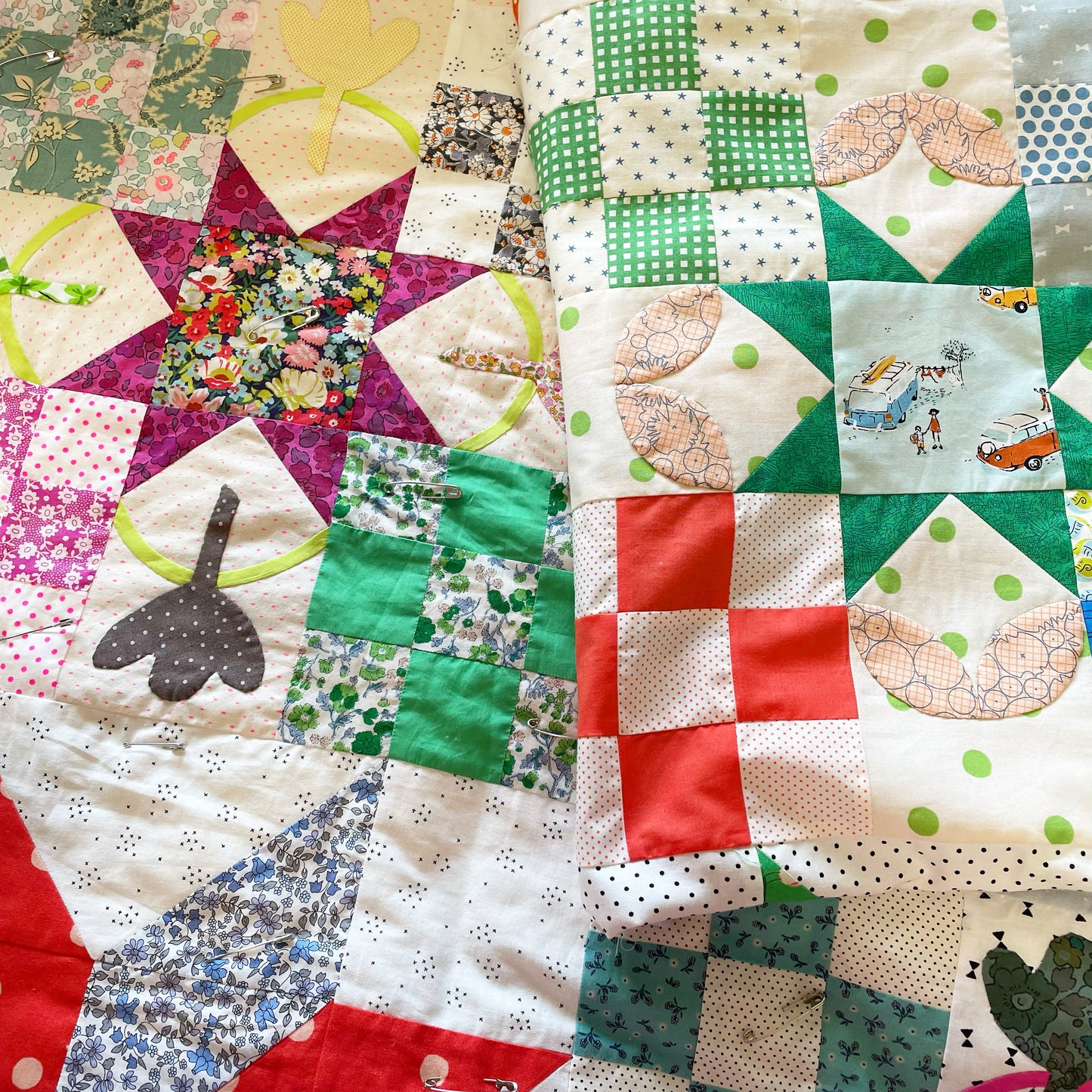 April & Otto Quilt (A5 Hard Copy Booklet)