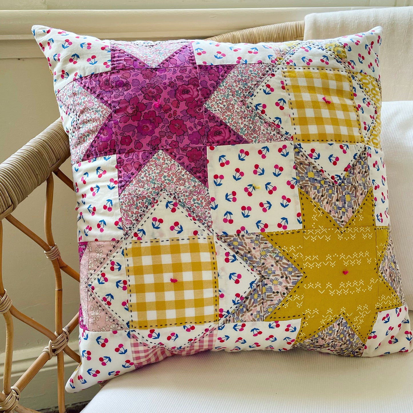 Happy Clappy! Three cushions to make you smile  (Digital Download - A4 PDF)