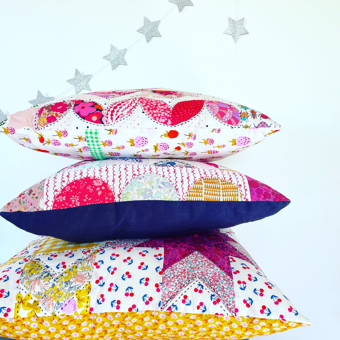 Happy Clappy! Three cushions to make you smile  (Digital Download - A4 PDF)