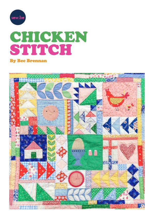 Chicken Stitch Quilt (Digital Download - A4 PDF) – sew.be curated